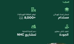 إنشاء محطة تحويل كهربائية في وجهة سدايم