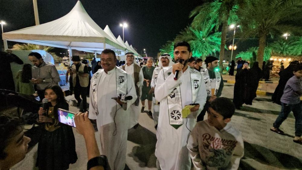 ”المسحراتي“ يعود إلى شوارع صفوى وسط تفاعل كبير من الأهالي والأطفال