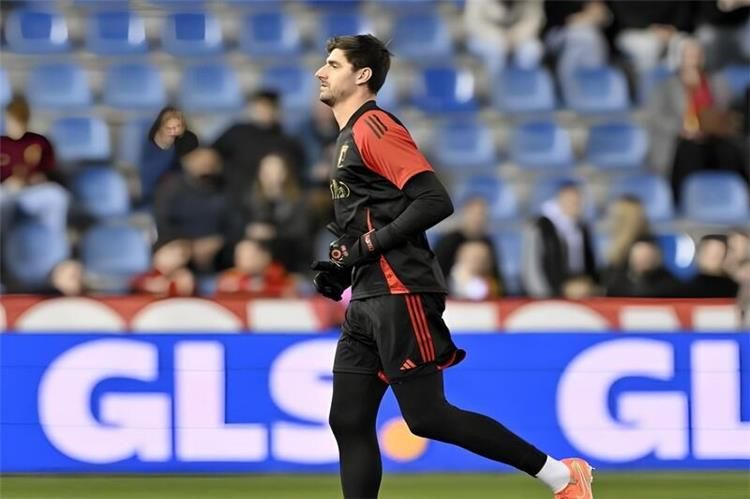 كورتوا غاب عن منتخب بلجيكا أمام أوكرانيا