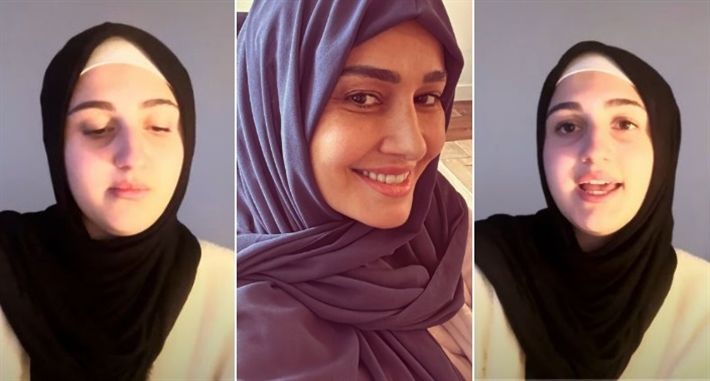 حذفت صورها وارتدت الحجاب.. ابنة فنانة عربية تطلق قناة دينية (فيديو)