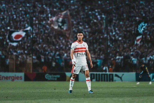 محمد شحاتة يحصد جائزة أفضل لاعب في مباراة الزمالك وحرس الحدود