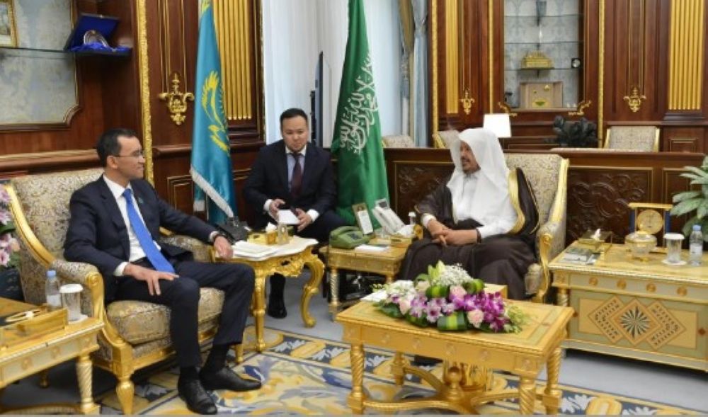 رئيس مجلس الشورى ونظيره الكازاخستاني يبحثان تطوير العلاقات - واس