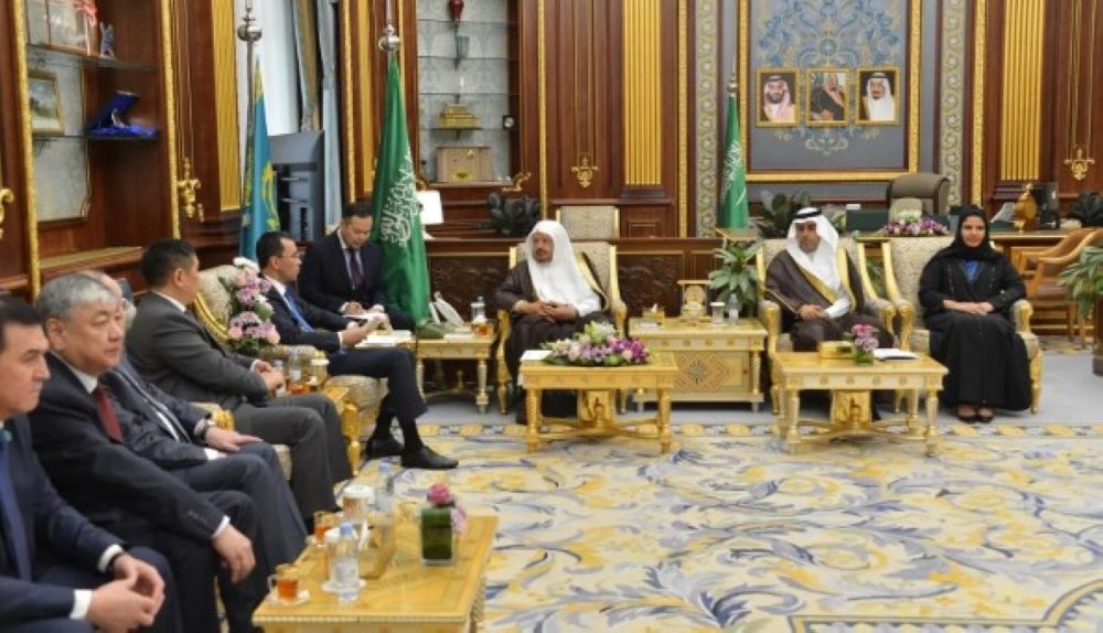 رئيس مجلس الشورى يعقد جلسة مباحثات رسمية مع رئيس مجلس الشيوخ الكازاخستاني - واس