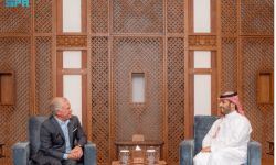 سمو ولي العهد يستقبل ملك المملكة الأردنية الهاشمية