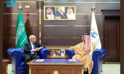 وكيل الجامعة الإسلامية يستقبل سفير موريتانيا لدى المملكة