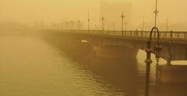 عاصفة ترابية في مصر (أرشيفية)