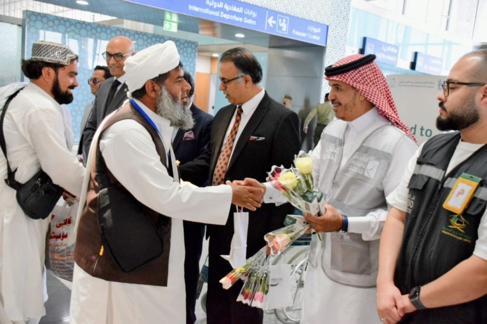 وصول أولى طلائع الحجاج الباكستانيين إلى المدينة المنورة لعام 1446