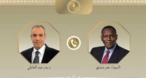 وزير الخارجية يهنئ نظيره السوداني بمناسبة توليه مهام منصبه الجديد
