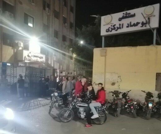الفرح تحول لمأتم.. .مصرع زوج وزوجته وأحد أقاربهم وإصابة العريس وسائق السيارة فى حادث تصادم بالشرقية