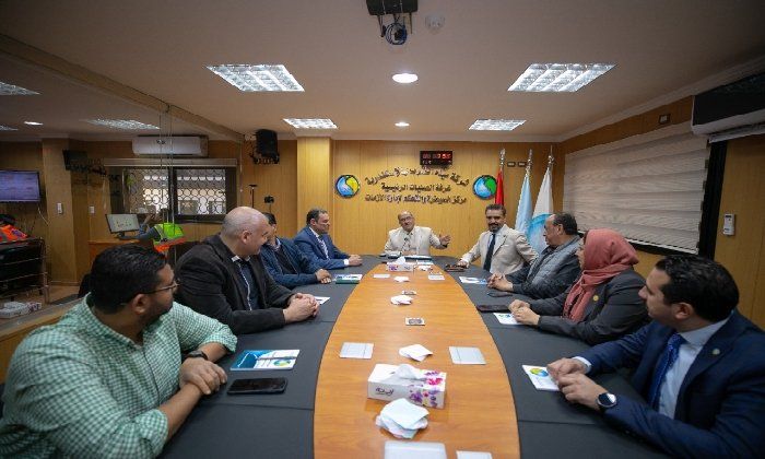 مياه الشرب بالإسكندرية تستقبل وفدًا رفيعًا المستوى بمركز السيطرة والتحكم لإدارة الأزمات