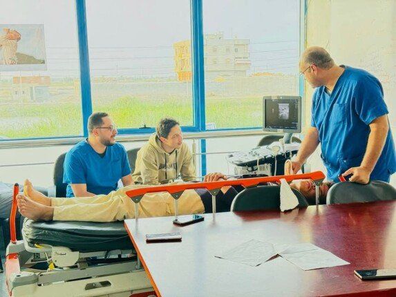 مستشفى 30 يونيو بفرع بورسعيد تنظم ورشة عمل لاستخدام السونار فى تركيب القسطرة الوريدية