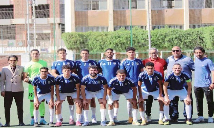 صعود منتخب جامعة سوهاج لكرة القدم للمستوى الأول بعد فوزه على السادات في دورة الشهيد الرفاعي 52