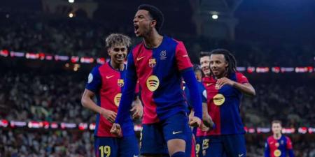 برشلونة يواجه انتر ميلان بنفس تشكيلة نهائي كأس ملك إسبانيا - عرب فايف