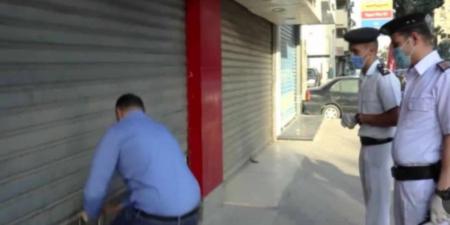 تحرير 147 مخالفة للمحلات المخالفة لقرار الغلق - عرب فايف