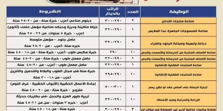 وزير العمل يعلن عن فرص عمل بالأردن براتب 36 ألف جنيه شهري - عرب فايف