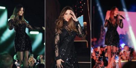 بالصور.. نانسي عجرم تتألق في حفل خاص بالقاهرة وتواصل تصدّرها للمشهد الغنائي - عرب فايف