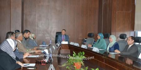تطبيق معايير السلامة والصحة المهنية بكليات جامعة دمياط  - عرب فايف