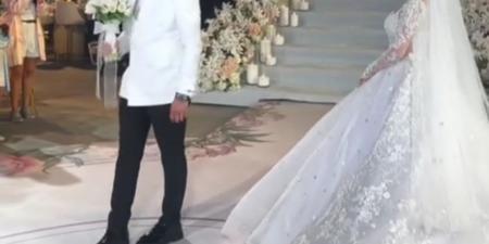 وسط حضور نجوم الفن.. الصور الأولى من حفل زفاف رنا رئيس - عرب فايف