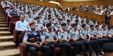 مدير الامن العام يرعى تخريج طلبة كلية الدفاع المدني - عرب فايف