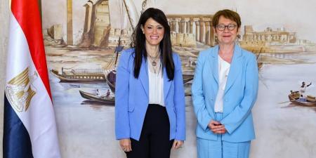 وزيرة التخطيط والتنمية الاقتصادية والتعاون الدولي تستقبل رئيس البنك الأوروبي لإعادة الإعمار والتنمية لاستعراض ملفات التعاون المشترك - عرب فايف
