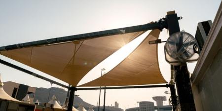 الانتهاء من تنفيذ مشروع تظليل وتلطيف الأجواء في مشعر منى - عرب فايف