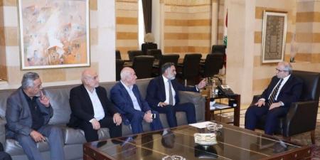 سلام استقبل وفدًا من عشائر العربية في خلدة والسعديات: حريص على تحقيق العدالة في ملف خلدة - عرب فايف