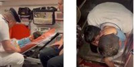 الأمن ينقذ طفلاً علقت قدمه داخل مصعد بعقار في الإسماعيلية - عرب فايف