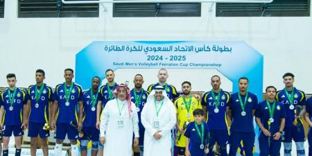 لاعبو الهلال يستحوذون على الجوائز الفردية بكأس الاتحاد لكرة الطائرة - عرب فايف
