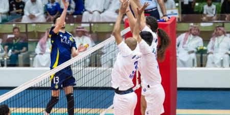 الهلال بطلاً لكأس الاتحاد لكرة الطائرة على حساب النصر - عرب فايف