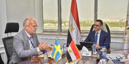 وزير الاستثمار يلتقي السفير السويدي لبحث العلاقات الاقتصادية - عرب فايف