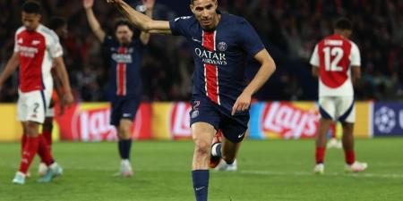 باريس سان جيرمان يفوز على أرسنال ويتأهل لمواجهة إنتر ميلان في نهائي دوري أبطال أوروبا - عرب فايف