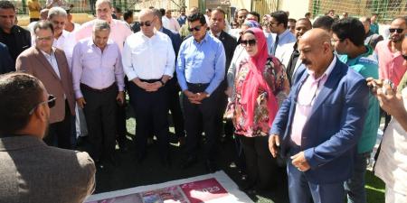 وزير الرياضة يفتتح حمام سباحة نصف أولمبي بمركز شباب مدينة ناصر - عرب فايف