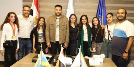 سموحةيكرم أبطال الجمبازالإيقاعي بعد التألق في البطولات المحلية - عرب فايف