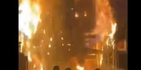قرار عاجل من محافظ القاهرة بشأن حريق ميدان سفير بمصر الجديدة - عرب فايف