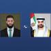 رئيس الدولة يتلقى اتصالا هاتفياً من الرئيس السوري - عرب فايف