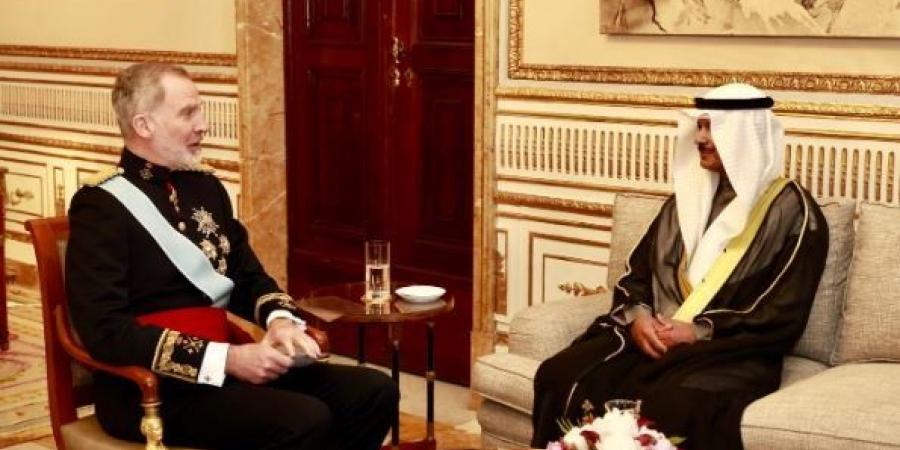 سفير دولة الكويت في مدريد يقدم أوراق اعتماده إلى ملك إسبانيا - عرب فايف