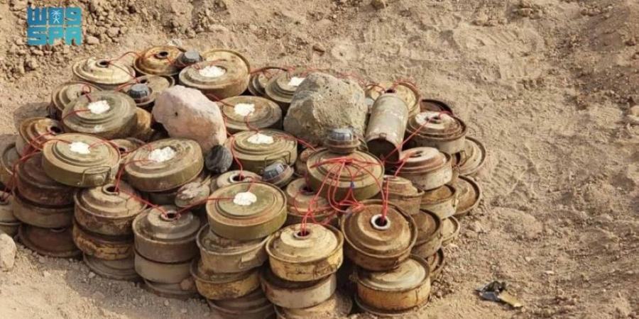مركز الملك سلمان للإغاثة ينتزع 1.488 لغمًا في اليمن خلال أسبوع - عرب فايف