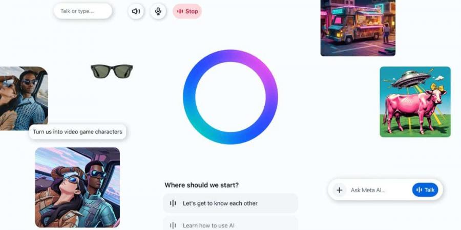 منافس ChatGPT.. ميتا تطرح تطبيق الذكاء الاصطناعي Meta AI - عرب فايف