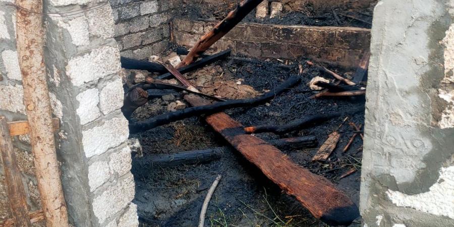 نشوب حريق هائل فى 5 منازل مجاورة بقرية ههيا مركز المنيا - عرب فايف