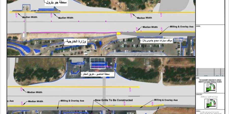 الأشغال تطلق مشروعا لإنشاء طريق خدمة على طريق المطار #عاجل - عرب فايف