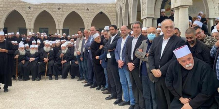 صلاة الغائب عن أرواح "ضحايا الدفاع عن النفس بسوريا" بدعوة من الهيئة الروحية للموحدين الدروز - عرب فايف