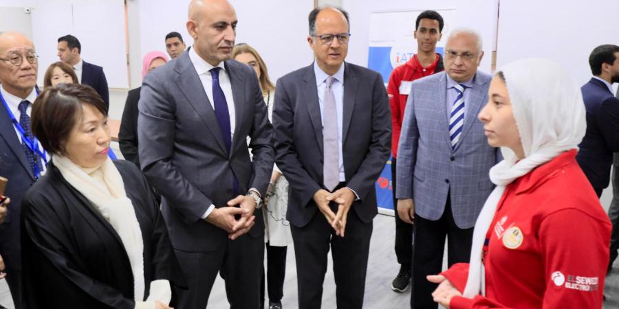 وزيرا التعليم المصري والياباني يتفقدان مدرسة السويدي للتكنولوجيا - عرب فايف