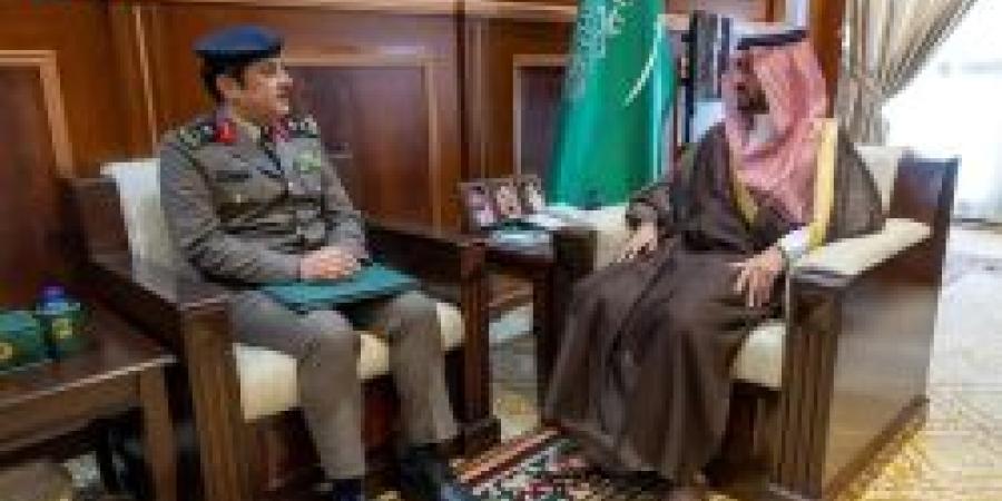 عاجل .. نائب أمير حائل يستقبل مدير الدفاع المدني اللواء طارق بن عبدالله - عرب فايف