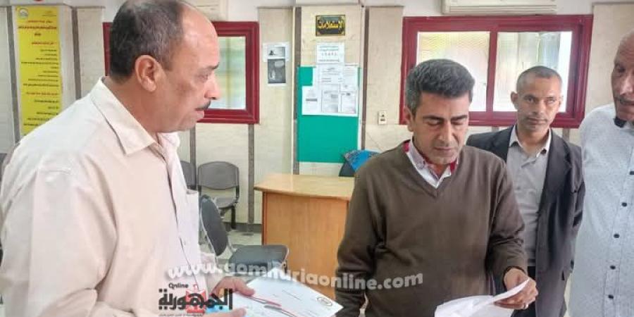 صحصاح يتابع سير العمل بالمركز التكنولوجي بمركز الحمام بمطروح - عرب فايف
