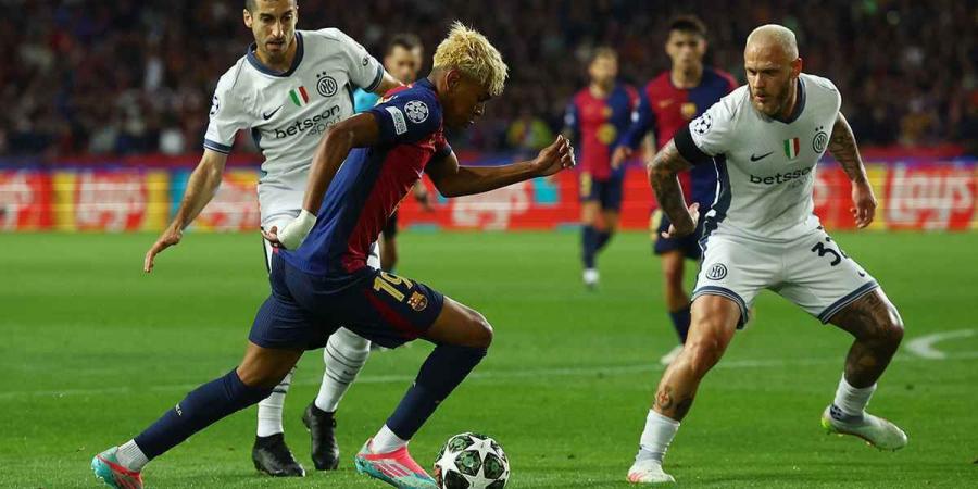 دوري أبطال أوروبا| التاريخ ينصف إنتر ميلان وبرشلونة يتسلح بالقوة  - عرب فايف