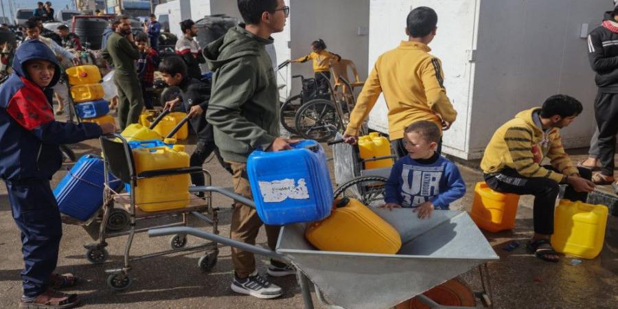 مقرر أممي: 2.1 مليون شخص في قطاع غزة يواجهون أزمة مياه حادة - عرب فايف