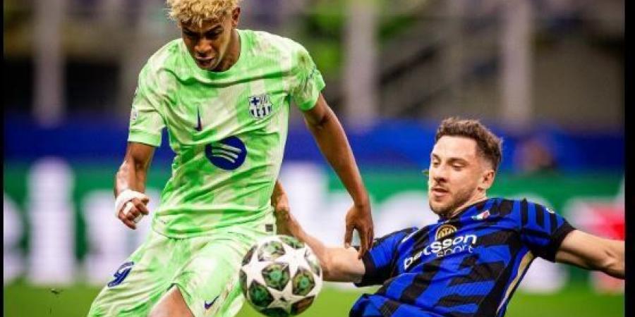 بعد وداع دورى الأبطال.. أول تعليق لـ لامين جمال لاعب برشلونة - عرب فايف