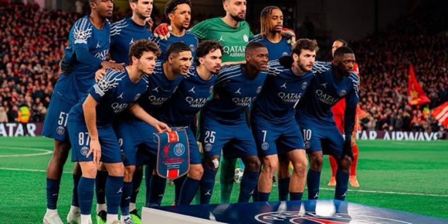 شاهد .. فرحة لاعبى باريس بعد التأهل إلى نهائي دورى الأبطال - عرب فايف