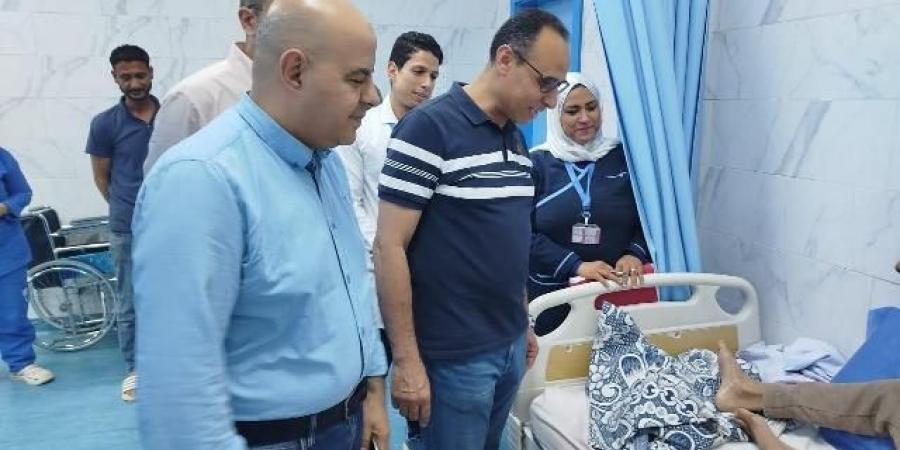 مرور مسائي لوكيل وزارة صحة الشرقية على مستشفى الصدر بالزقازيق - عرب فايف