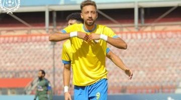مروان حمدى يفتتح التسجيل للإسماعيلى أمام مودرن سبورت في الدقيقة 29